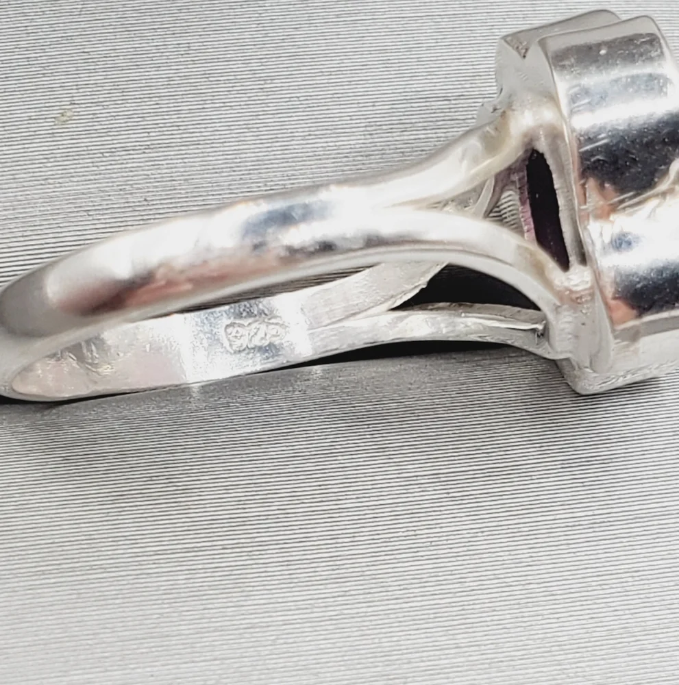Aurora Opal Cloud 925 Sterling Silver Ring